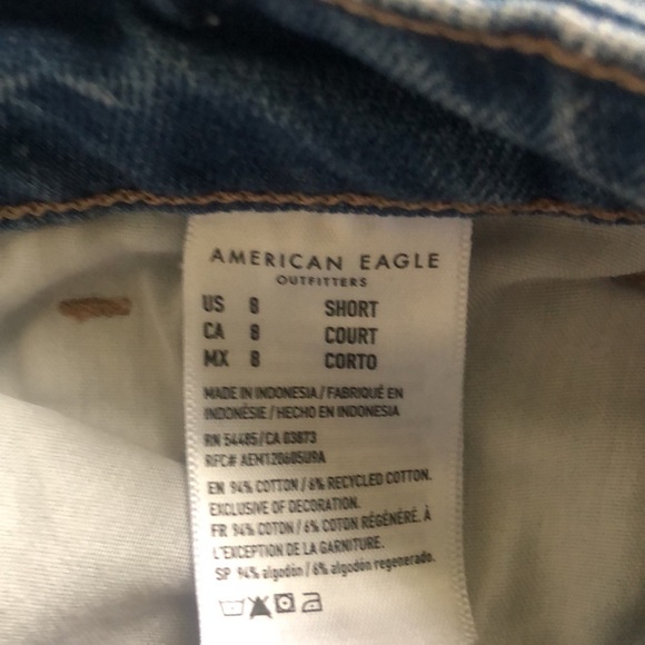 NWT American Eagle jeans SHORT - Picture 7 of 7